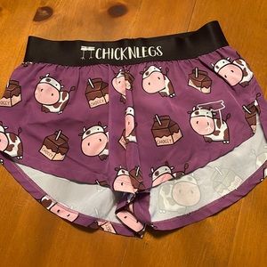 Chicknlegs Woman’s cow shorts - size small
